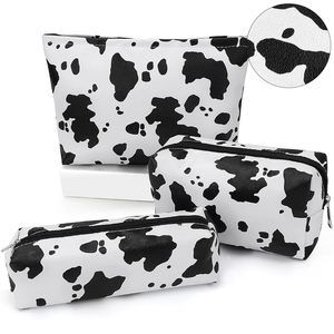 3 Pieces Makeup Bag Large Capacity Cosmetic Bag Travel Toiletry Bag Organizer🦎